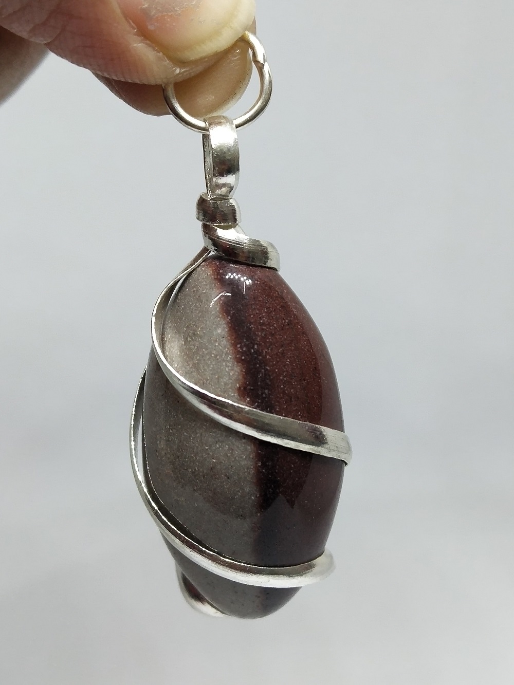 narmada shivling pendant